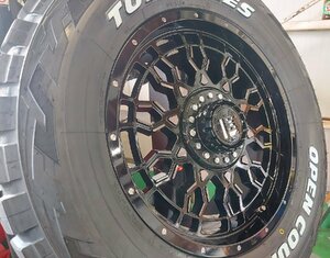 ランクル100系 シグナス ランドクルーザー R/T オープンカントリー RT 285/60R18 ホワイトレター タイヤホイール 18インチ