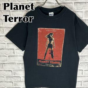 Planet Terror プラネットテラー 00s 映画 Tシャツ 半袖 輸入品 春服 夏服 海外古着 ムービー 映画 洋画 シネマ ホラー アクション