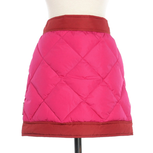 ディースクエアード DSQUARED2 22AW Quilted Down Skirt キルティング ダウンスカート 38 ピンク S72MA0910 国内正規 レディース