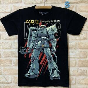 ZAKU Ⅱ ガンダム　ザク2 イラスト　Tシャツ　Sサイズ　海外製
