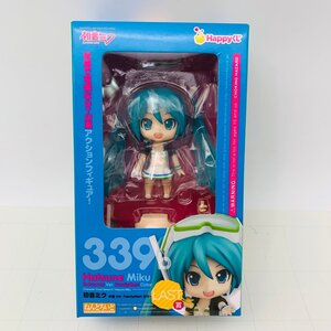 新品未開封 Happyくじ 初音ミク LAST賞 ねんどろいど 339b 初音ミク 水着Ver. FamilyMart カラー