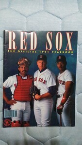 RED SOCKS the official 1991 year book レッドソックス イヤーブック 