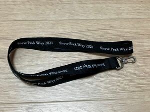 スノーピーク　Snow Peak ネックストラップ Snow Peak way 2021 非売品