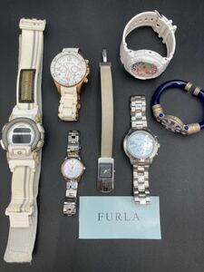 腕時計 MARCBYJACOBS マークジェイコブス　アニエスベー　フルラ　FURLA 他7本セット