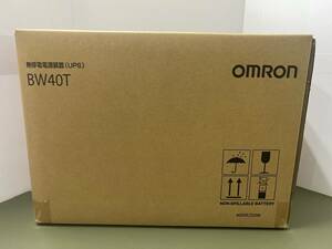 【②48577.702K】★新品未開封★ OMRON/オムロン　無停電電源装置(UPS) BW40T 400VA/250W 周辺機器