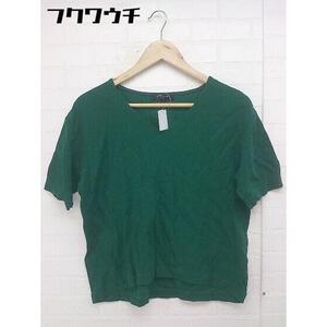 ◇ UNITED ARROWS ユナイテッドアローズ 半袖 Tシャツ カットソー グリーン系 レディース