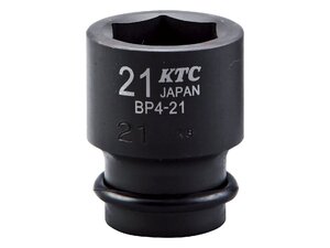 KTC 京都機械工具 12.7sq.インパクトレンチ用ソケット（標準）　ピン・リング付 BP4-10P