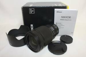 ■元箱入り美品■ Nikon ニコン 単焦点レンズ NIKKOR Z 50mm F1.2S Zマウント フルサイズ対応 Sライン NZ50 1.2 (500-056)