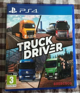 PS4 TRUCK DRIVER　輸入版　欧州版　PAL　トラックドライバー　ヨーロッパ版