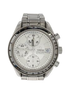 OMEGA◆自動巻腕時計/アナログ/ステンレス/WHT/SLV/ 20241027日差+5