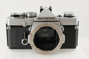 OLYMPUS OM-1 SLR 35mm Film Camera Silver Body Only オリンパス ボディ #107