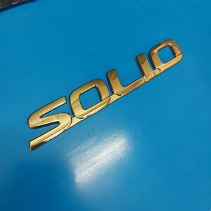 SUZUKI SOLIO GOLD EMBLEM スズキ ソリオ ゴールドエンブレム VIP LUGUXUY CUSTOM ビップ ラグジュアリー カスタム バンディット