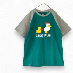 UNIQLO×LEGO♦ユニクロ【M】レゴコラボ　プリントT　エンブレム