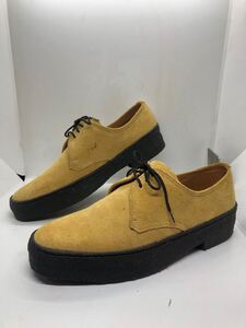 clarks クラークス　スエード　ベージュ　 3ホール　イングランド製　MADEinENGLAND 7.5