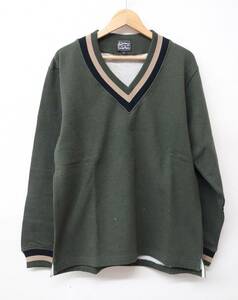 68&BROTHERS NEW YORK ＊LOT2714 50S V-NECK SWEAT Vネックスウエット　 LARGE ＊COL H OLIVE ＊元上代　\14700 ①