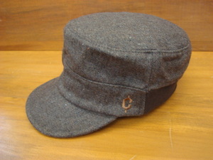 新品Clef (クレ) LAND WIRED RIB WORK CAP BROWN