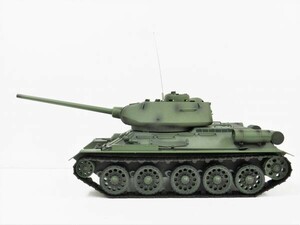 【赤外線バトルシステム付 対戦可能 Ver.7.0】☆塗装済み完成品戦車ラジコン☆ Heng Long 2.4GHz 1/16 戦車ラジコン ソ連 T-34 3909-1