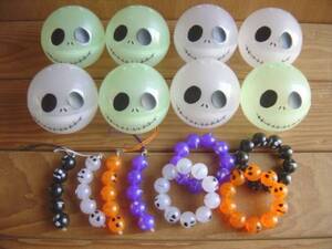 ★Dya21Ffナイトメアジャックフェイスビーズアクセサリー8種蓄光♂Yujinユージン ♀200円〓003250_c