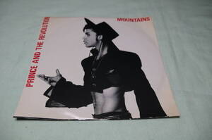 シングル輸入盤　1986年「MOUNTAINS／ALEXA DE PARIS」PRINCE AND THE REVOLUTIONS 