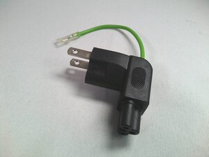 JET LINETEK LT-109 (12A 125V) ミッキー型ACダイレクトプラグ変換3Pプラグ コード無しで直接コンセントに接続