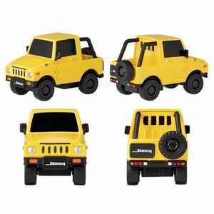 中袋未開封未使用 ガチャ miniQ スズキデフォルメ軽自動車 ジムニー イエロー　単品 #JIMNY #ジムニー #海洋堂