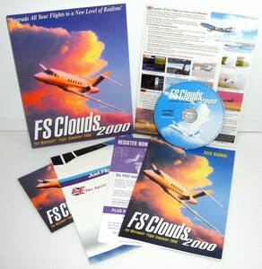 【同梱OK】 Microsoft Flight Simulator 2000 用 アドオンソフト / FS Clouds