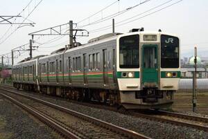 鉄道写真　東日本旅客鉄道(JR東日本)　奥羽本線(山形線)　719系5000番台　Lサイズ