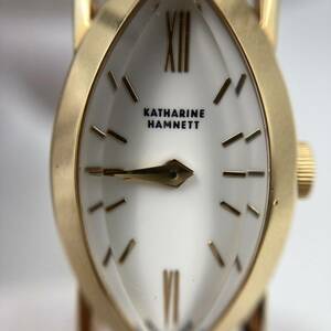 KATHARINE HAMNETT キャサリンハムネット 腕時計 クォーツ KH-0806 ゴールドカラー SS レディース ウォッチ Watch