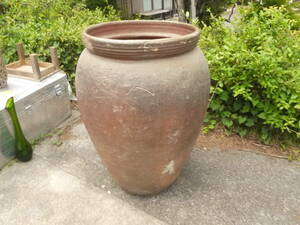 【A40510】室町時代 古備前 大甕 大壺 水甕 高さ9５cm　重さ65kg 時代保証品 ※引き取り限定（埼玉県入間市）