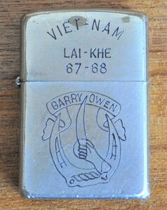 ☆希少 VIETNAM WAR Zippo ライター US ARMY 第7騎兵師団 7th cavalry GARRY OWEN Cigarette Lighter☆