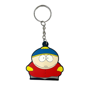 ラバーキーホルダー South Park Eric Theodore Cartman エリック・セオドア・カートマン (5x5.3cm) キーリング アメリカン雑貨