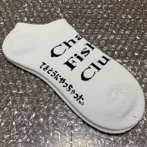 Chaos Fishing Club LOGO SOCKS SHORT White ソックス 靴下 カオスフィッシングクラブ ロゴ