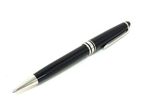 1円 ■美品■ MONT BLANC モンブラン マイスターシュテュック シャープペンシル 筆記用具 文房具 ブラック系×シルバー系 FF8003