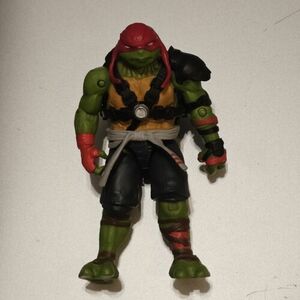 Teenage Mutant Ninja Turtles Raphael Action Figure 2015 TMNT Loose Playmates 海外 即決