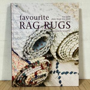 洋ヲ☆0621[favourite RAG RUGS Scandinavian Weaving Magazine] ラグ 手芸技法 洋書 昭和年