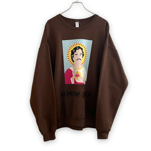 WACKO MARIA 21FW CREW NECK SWEAT SHIRT TYPE-2 XLサイズ ブラウン ワコマリア クルーネック プルオーバー スウェット トレーナー