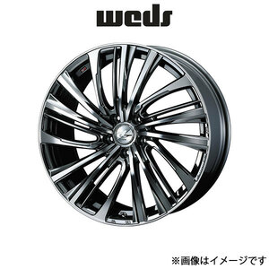 ウェッズ レオニス FS アルミホイール 4本 インプレッサWRX STI GDB 18インチ ブラックメタルコート/ミラーカット 0039991 WEDS LEONIS FS