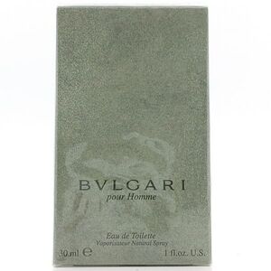 BVLGARI ブルガリ プールオム POUR HOMME EDT 30ml ☆新品未開封　送料450円