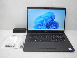 ☆1円☆第8世代☆DELL☆LATITUDE5300☆高解像度1920x1080☆Core i5 1.60GHz/8GB/SSD256GB/無線/Bluetooth/カメラ/Office/Win11 DtoD領域☆