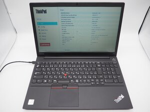 【Y7281】【Z6604】★Lenovo☆ThinkPad E15■Core i5-10210U 1.60GHz/メモリ8GB/