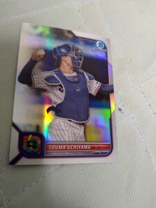 2022 TOPPS NPB BOWMAN CHROME BASE REFRACTOR 内山壮真 ヤクルトスワローズ