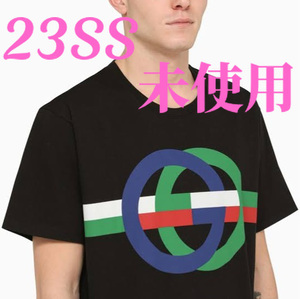 即決 未使用 23SS 定価71,500円 GUCCI グッチ GGプリント Tシャツ ゆうパック送料無料