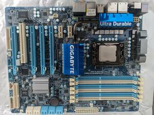 ジャンク品 GIGABYTE GA-X58A-UD3R REV2.0 CPU i7-920