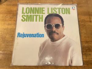 LONNIE LISTON SMITH REJUVENATION LP US ORIGINAL PRESS!! PROMO COPY!! MELLOW FUSION SPIRITUAL JAZZ!!