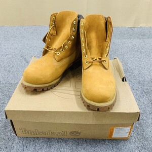 K187-Z19-406 Timberland ティンバーランド GUARANTEED WATERPROOF メンズ ブーツ 26㎝ 箱付き シューズ 靴 履物