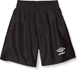 【KCM】Z-umbro-183-100★展示品★【UMBRO/アンブロ】キッズ ジュニア プラクティスパンツ　サッカー　UBS7030JPB　ブラック　サイズ 100