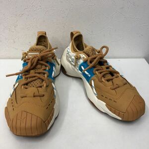 ⑲【沖縄・離島はゆうパック着払い】PUMA プーマローカットスニーカー 24㎝ 387325-03