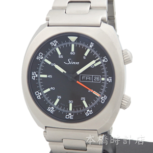 【中古】ジン　SINN　240.ST　箱・正規保証書（2019年12月発行）・純正の革ベルト付　メーカーOH済み