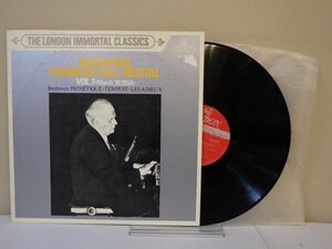 LP レコード WILHELM BACKHAUS ウィルヘルム バックハウス BEETHOVEN ベートーヴェン ピアノ奏鳴曲第8番ハ短調 【E+】 D16325J