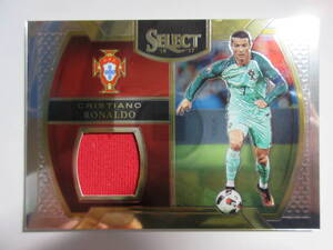 2016-17 Panini Select Soccer Worn Material Cristiano Ronaldo クリスティアーノ・ロナウド ポルトガル代表 FW バロンドール メッシ